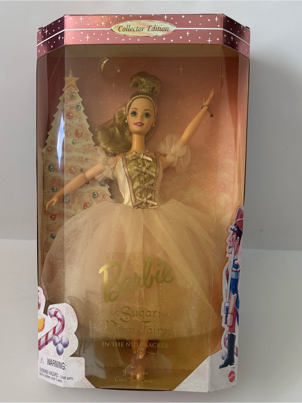 Barbie Collector Edition Sugar Plum Fairy Doll - Gold and Pink